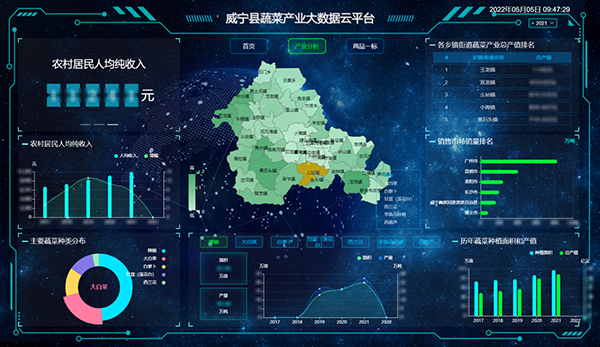 农产品单品种全产业链大数据平台+1，这次是蔬菜